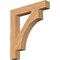 Ekena Millwork Westlake Block Smooth Bracket, Western Red Cedar, 5 1/2"W x 36"D x 40"H BKT06X36X40WTL05SWR - alternate 1